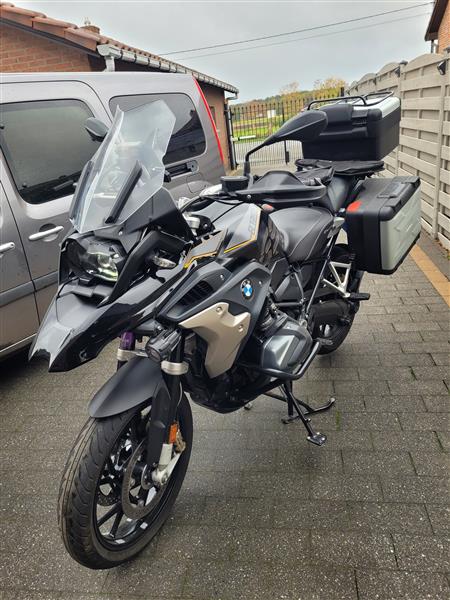 Grote foto r1250gs motoren bmw