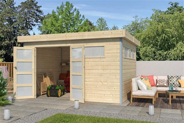 Grote foto nieuw modern tuinhuis 5102ac tuin en terras tuinhuisjes en blokhutten