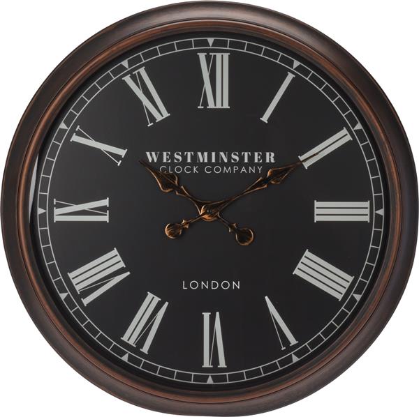 Grote foto grote wandklok westminster clock company 75cm huis en inrichting klokken