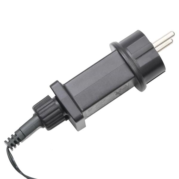 Grote foto vidaxl led kerstboom aan vlaggenmast 1534 leds warm wit 500 cm diversen overige diversen