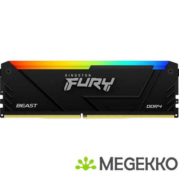 Grote foto kingston ddr4 fury beast rgb 2x16gb 3600 computers en software harde schijven