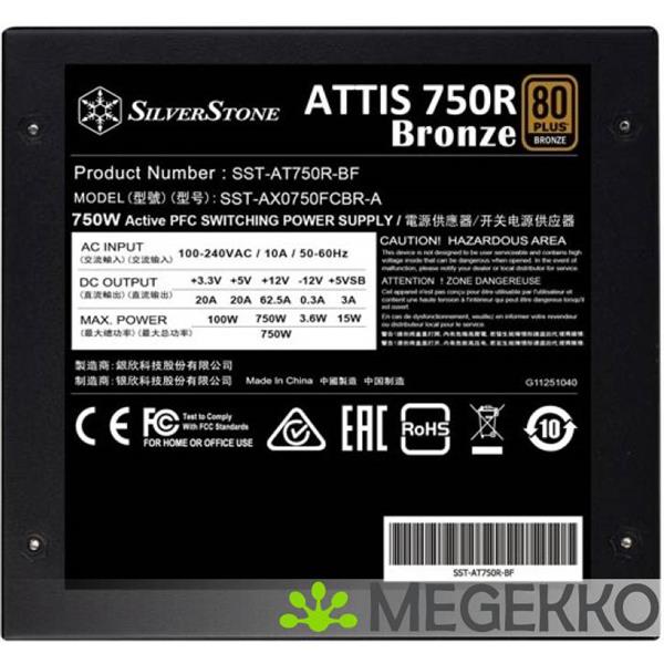 Grote foto silverstone sst at750r bf 750w computers en software overige