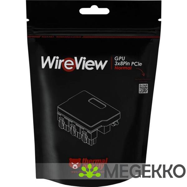 Grote foto thermal grizzly wireview gpu 3x8pin pcie normal computers en software overige