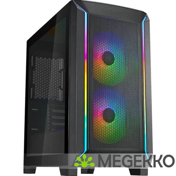 Grote foto silverstone fara 312z zwart computers en software behuizingen en kasten