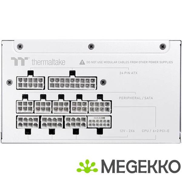 Grote foto thermaltake toughpower gt power supply unit 750w wit computers en software overige