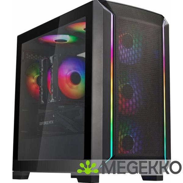 Grote foto silverstone fara 312z zwart computers en software behuizingen en kasten