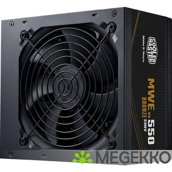 Grote foto cooler master psu mwe bronze 550 v3 atx 3.1 computers en software overige