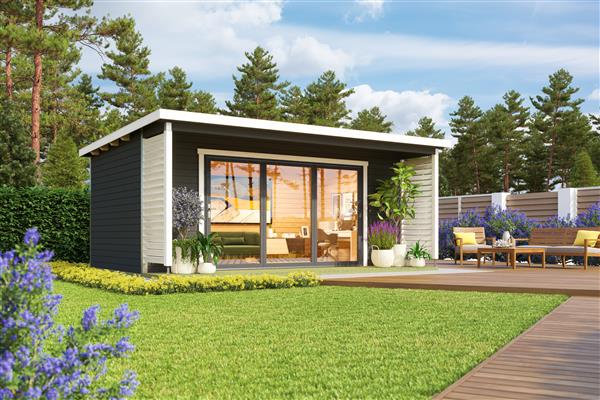 Grote foto nieuw modern tuinhuis liverpool 3 tuin en terras tuinhuisjes en blokhutten