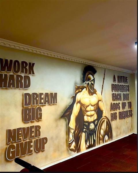 Grote foto muurschilderingen antiek en kunst abstract