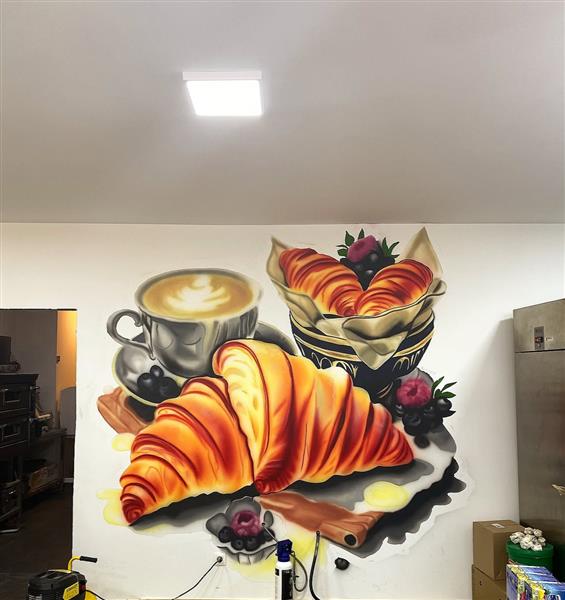 Grote foto muurschilderingen antiek en kunst abstract