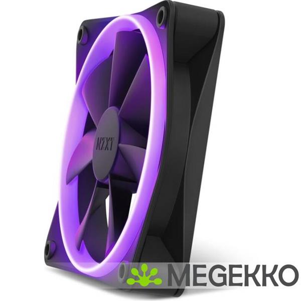 Grote foto nzxt f120 rgb 120mm rgb fans single black computers en software overige computers en software