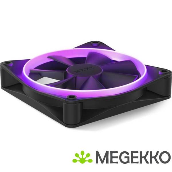 Grote foto nzxt f120 rgb 120mm rgb fans single black computers en software overige computers en software