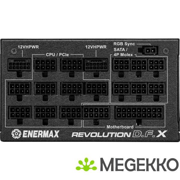 Grote foto enermax ert1650ewt power supply unit 1650 w 20 4 pin atx atx zwart computers en software overige