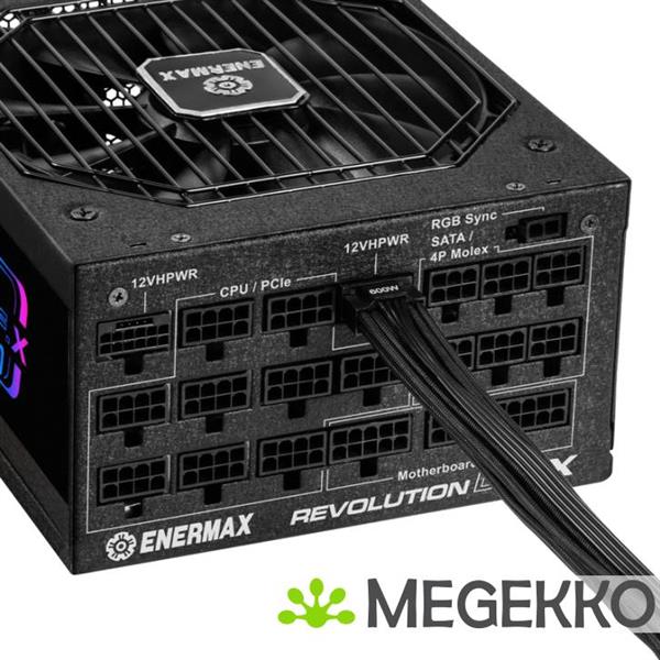 Grote foto enermax ert1650ewt power supply unit 1650 w 20 4 pin atx atx zwart computers en software overige