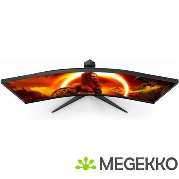 Grote foto aoc gaming cu34g2xe bk 34 wide quad hd 144hz curved va monitor computers en software overige computers en software