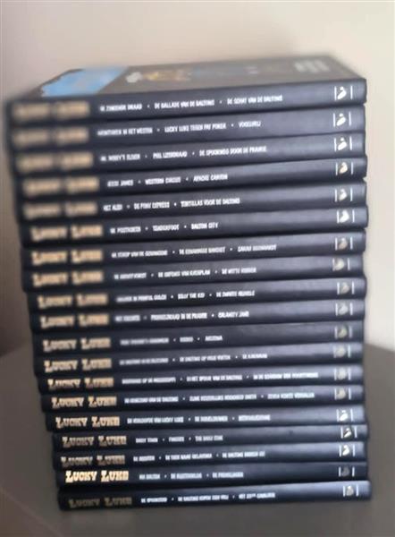 Grote foto suske en wiske lucky luke kuifje boeken stripboeken