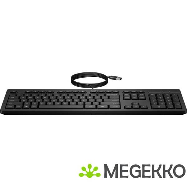 Grote foto hp 125 bedraad toetsenbord qwerty computers en software toetsenborden