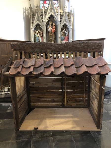 Grote foto kerststal diversen kerst