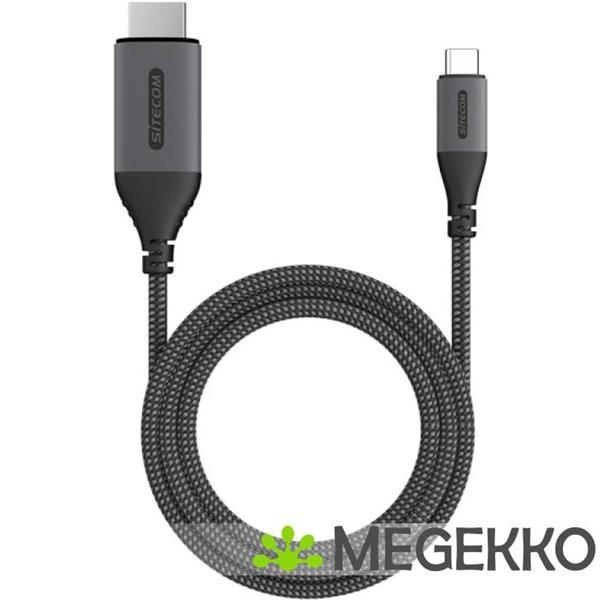 Grote foto sitecom usb c to hdmi 2.0 cable 1 8m 4k computers en software overige computers en software