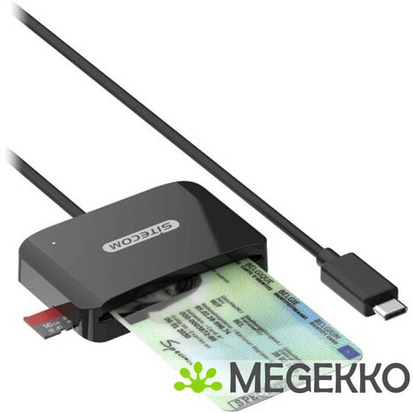 Grote foto sitecom usb c id card reader computers en software netwerkkaarten routers en switches