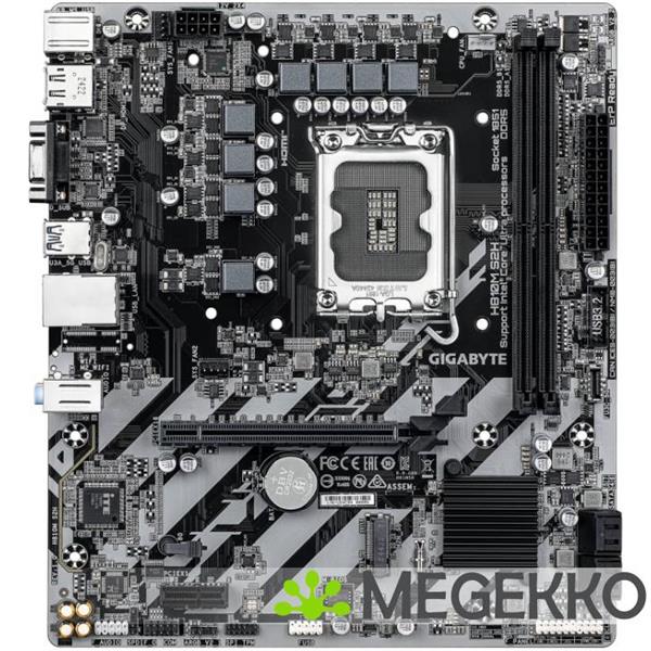 Grote foto gigabyte h810m s2h computers en software moederborden