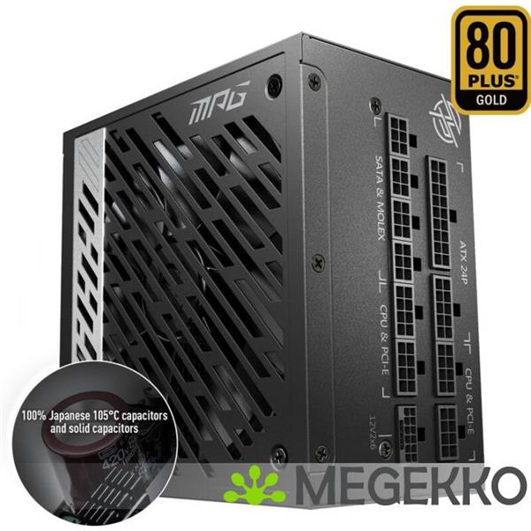 Grote foto msi mpg a1000g pcie5 computers en software overige