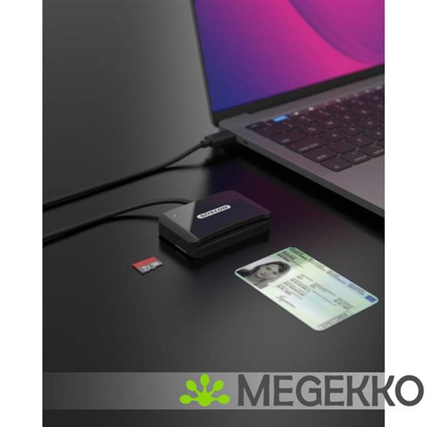 Grote foto sitecom usb c id card reader computers en software netwerkkaarten routers en switches