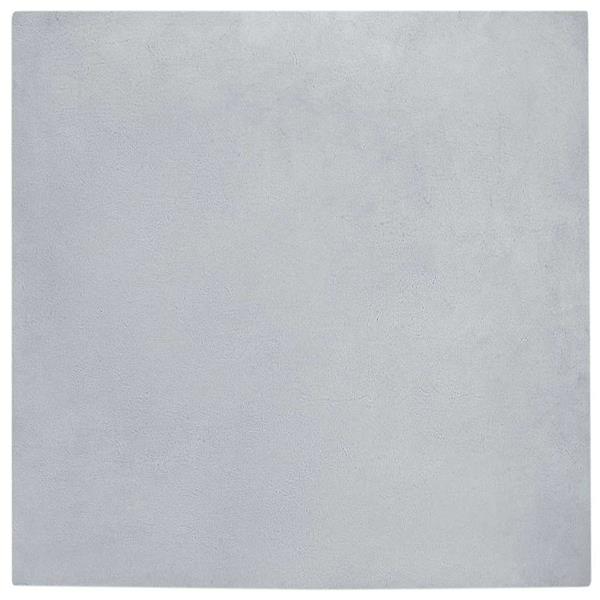 Grote foto vidaxl antislip neplederen konijnenbont vloerkleed olite grijs huis en inrichting vloerbedekking en kleden