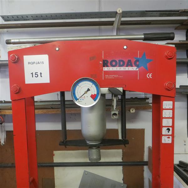 Grote foto hydr. pers rodac auto diversen gereedschap