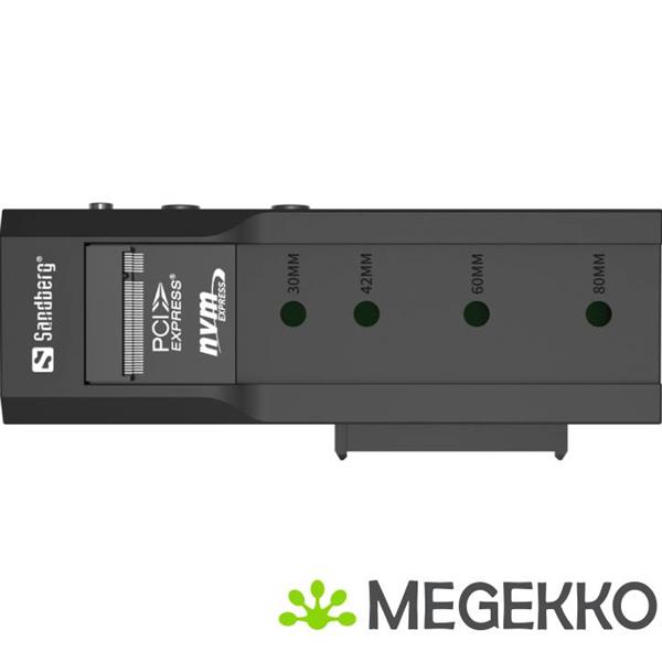 Grote foto sandberg usb c cloner dock m.2 nvme sata computers en software overige computers en software