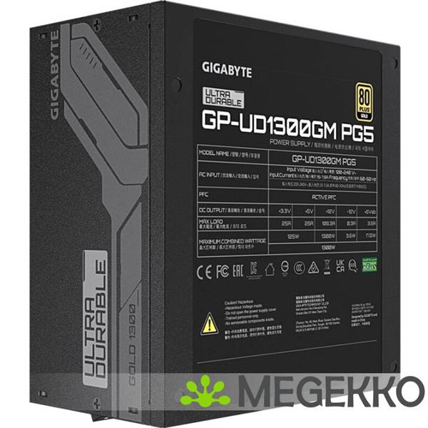 Grote foto gigabyte psu ud1300gm pg5 computers en software overige