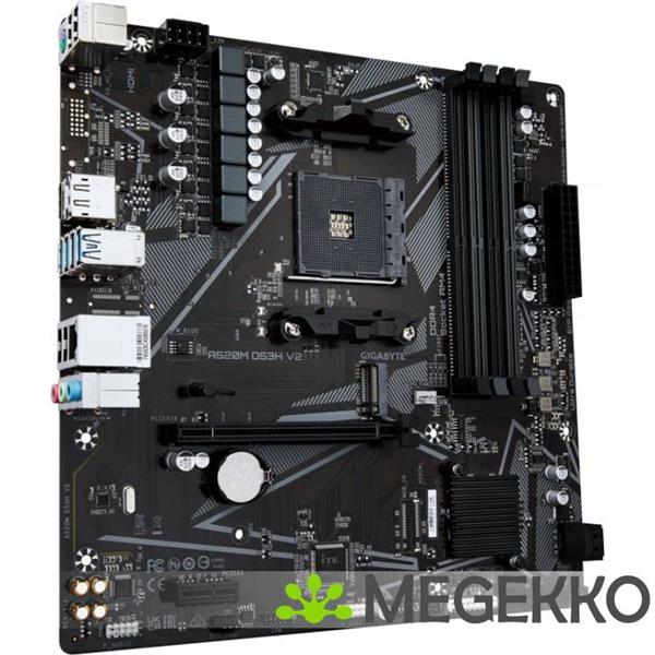 Grote foto gigabyte a520m ds3h v2 computers en software moederborden