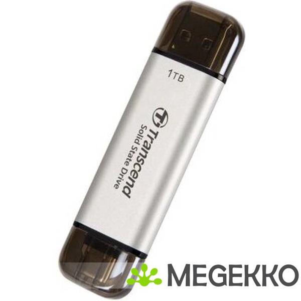 Grote foto transcend ts1tesd310s 1tb usb c usb a computers en software overige computers en software
