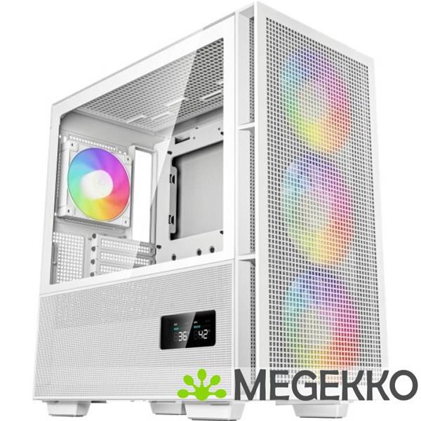 Grote foto deepcool ch560 digital wh computers en software behuizingen en kasten