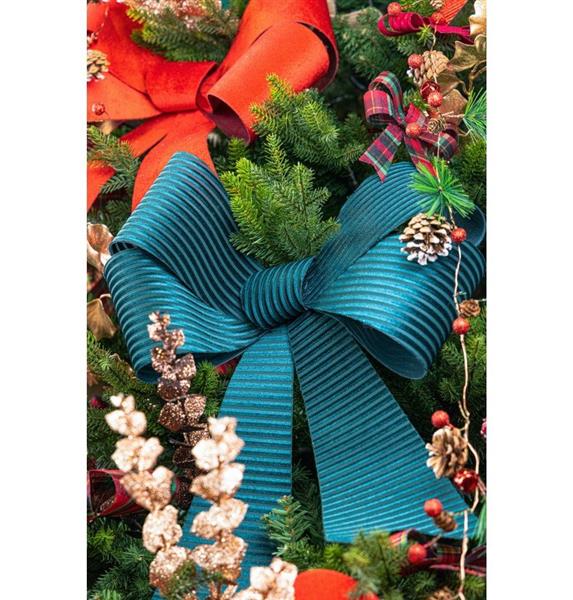 Grote foto donkergroene strik gestreept 39cm verzamelen overige verzamelingen