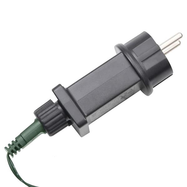 Grote foto vidaxl led kerstboom met spikes 1534 leds warm wit 500 cm diversen overige diversen