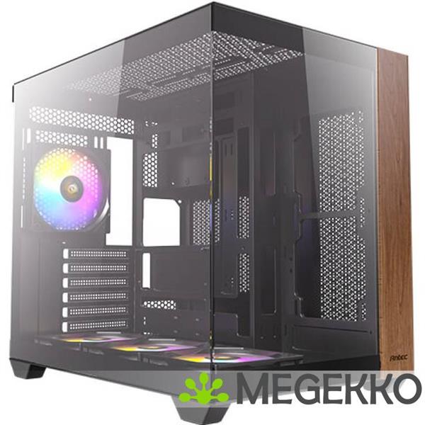 Grote foto antec cx800 wood argb black computers en software behuizingen en kasten