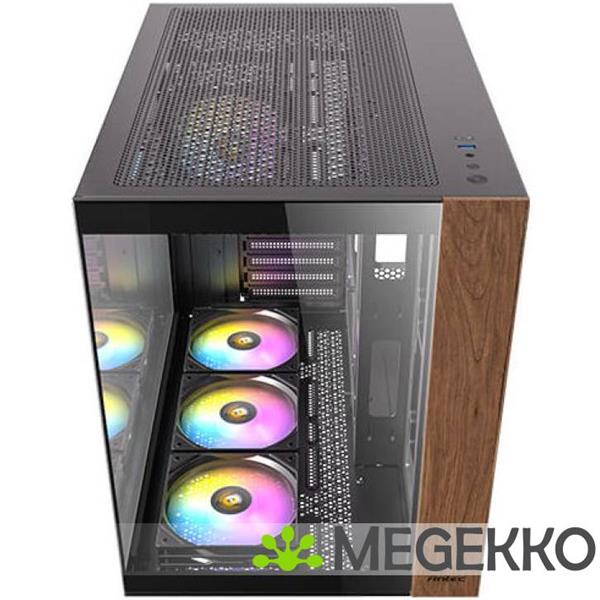 Grote foto antec cx800 wood argb black computers en software behuizingen en kasten