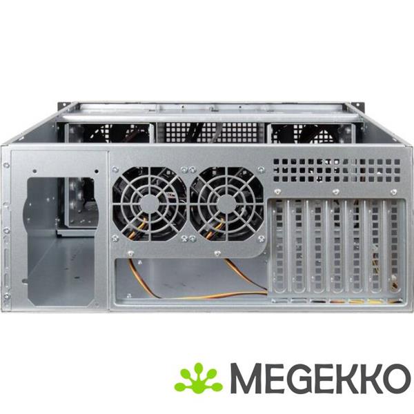 Grote foto inter tech 4u 40248 rack zwart grijs computers en software behuizingen en kasten