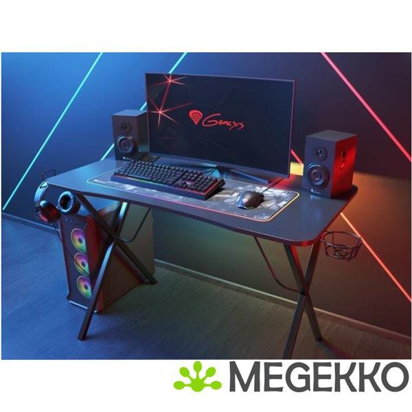 Grote foto genesis nds 1606 holm 200 rgb gamebureau in zwart huis en inrichting stoelen