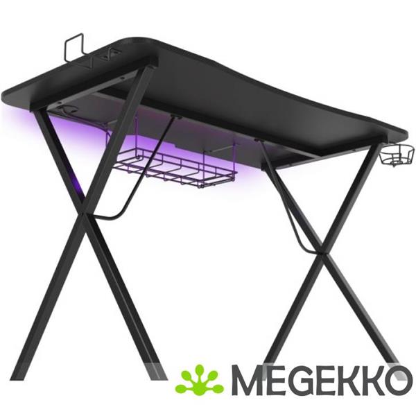 Grote foto genesis nds 1606 holm 200 rgb gamebureau in zwart huis en inrichting stoelen