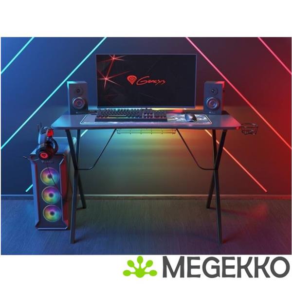 Grote foto genesis nds 1606 holm 200 rgb gamebureau in zwart huis en inrichting stoelen