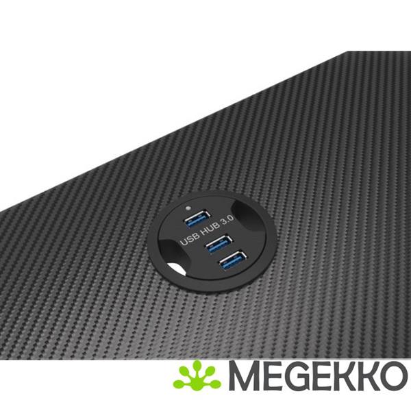 Grote foto genesis nds 1606 holm 200 rgb gamebureau in zwart huis en inrichting stoelen