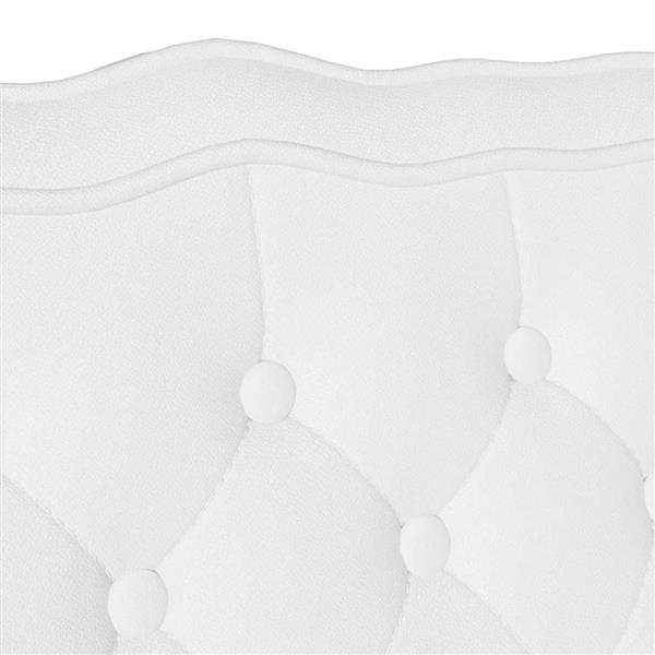 Grote foto vidaxl chesterfield bank wit 119 5 x 64 5 x 75 cm nep leer huis en inrichting overige huis en inrichting