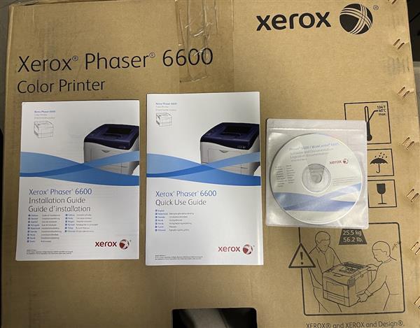 Grote foto xerox phaser 6600 nieuwe prof. kleurlaserprinter computers en software printers