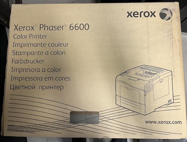 Grote foto xerox phaser 6600 nieuwe prof. kleurlaserprinter computers en software printers