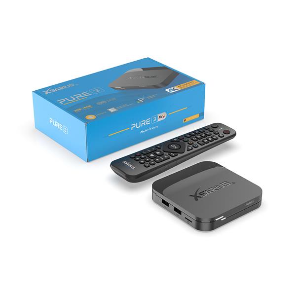 Grote foto xsarius pure 3 android tv mediastreamer gratis mini toetsenbord winterdeals telecommunicatie zenders en ontvangers