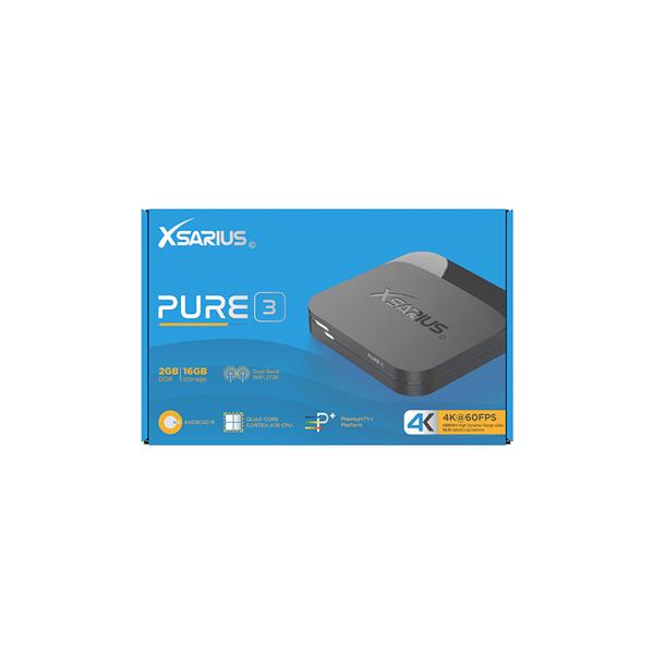 Grote foto xsarius pure 3 android tv mediastreamer gratis mini toetsenbord winterdeals telecommunicatie zenders en ontvangers