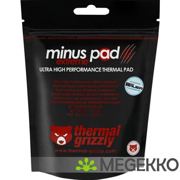 Grote foto thermal grizzly minus pad extreme 120x20x2.0 computers en software overige computers en software