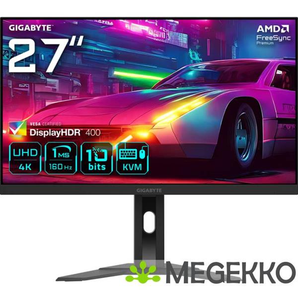 Grote foto gigabyte m27ua 27 4k ultra hd 160hz ips gaming monitor computers en software overige computers en software